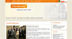 Desktop Screenshot of cdu-noervenich.de